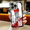 Anime Blue L-Lock Manga Soft Phone Case For iPhone 15 16 17 Air 14 Pro Max 16E Plus 13 12 Mini Plating Anti-Fall Fundas