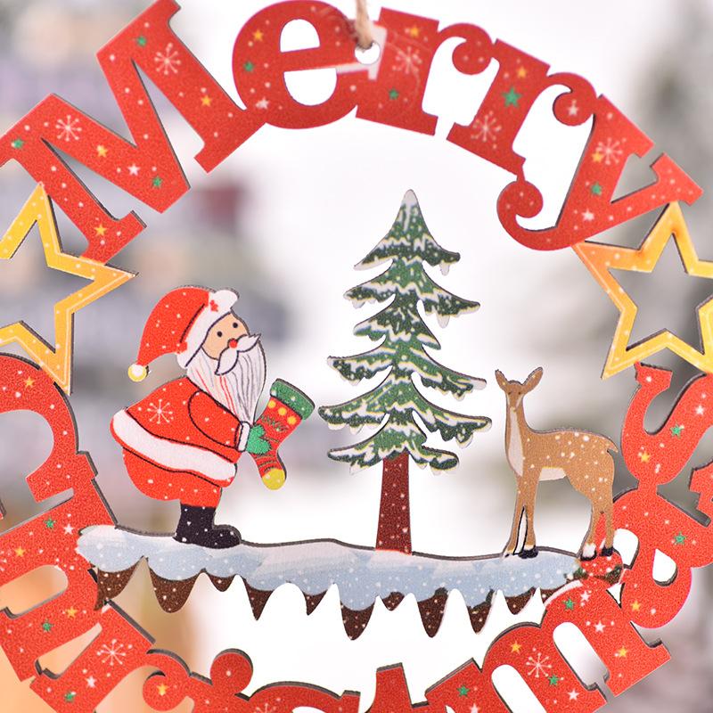 Christmas Pendants, Christmas Decorations, Wooden Pendants, Christmas, Hollowed Out Letter Signs, Party Decorations, Christmas Decorations