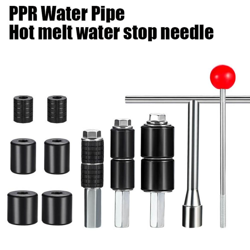 Rubber Hot-melt Water Stop Pin 20/25/32 Repair Plumbing Tool Set Water Stop Needle  PPR Pipe