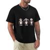 Three Wise Monkeys TShirt Basic Crew Neck Short Sleeve Top