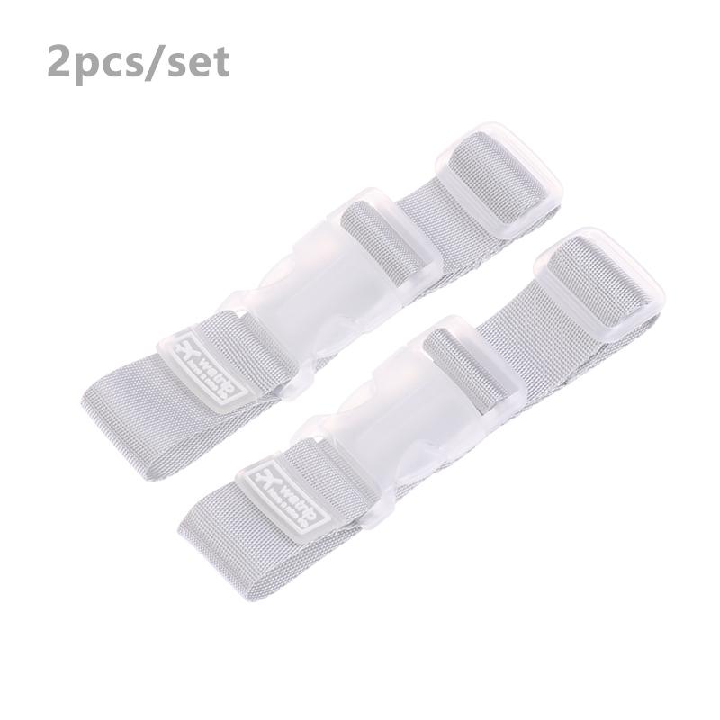 2Pcs Travel Luggage Carrying Clip Straps Por Preventing Luggages Shifting Suitcase Holdalls Straps For Business Trip Backpack