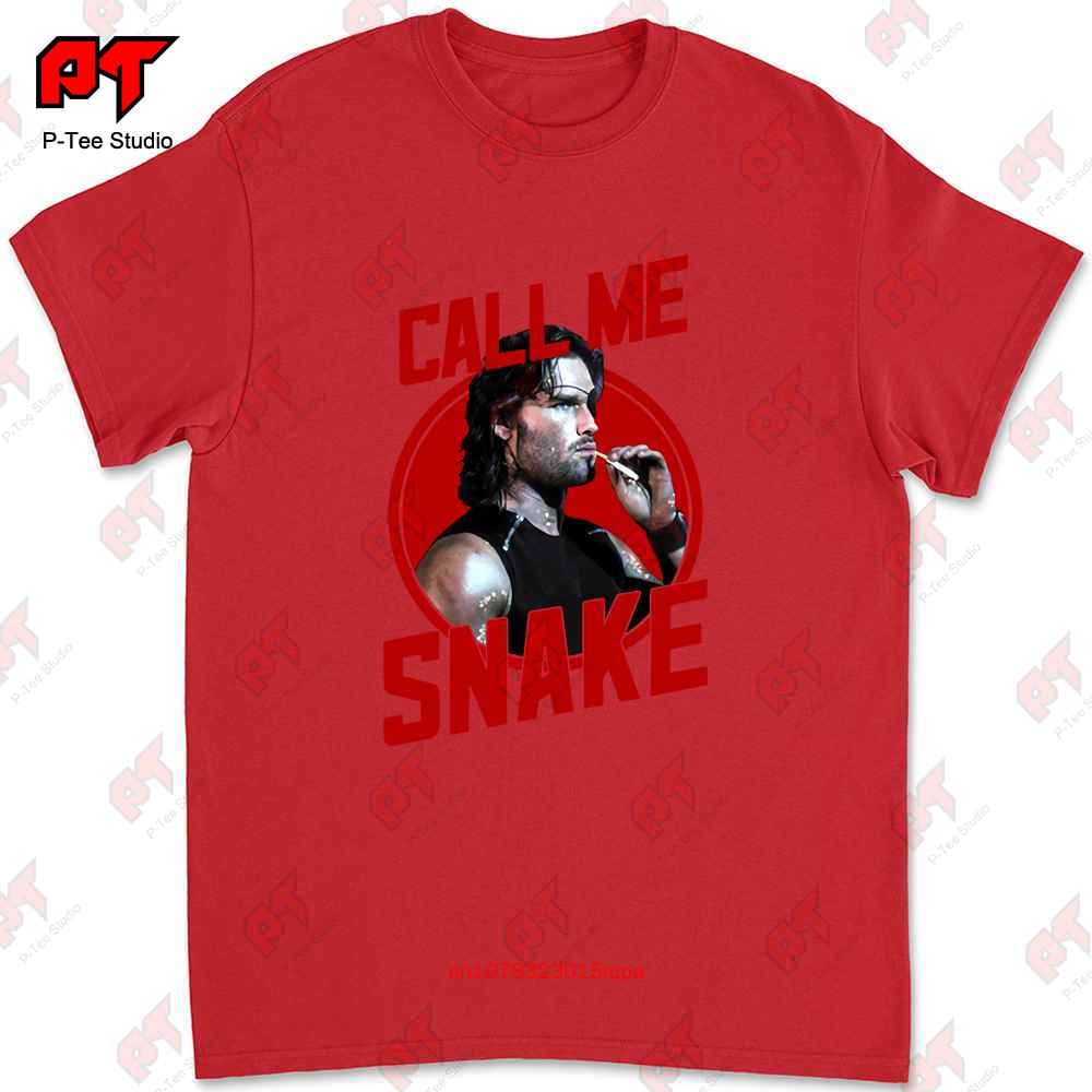 Escape From New York Call Me Snake Plissken Mens Smoke Kurt Russell Tshirt DFPO S