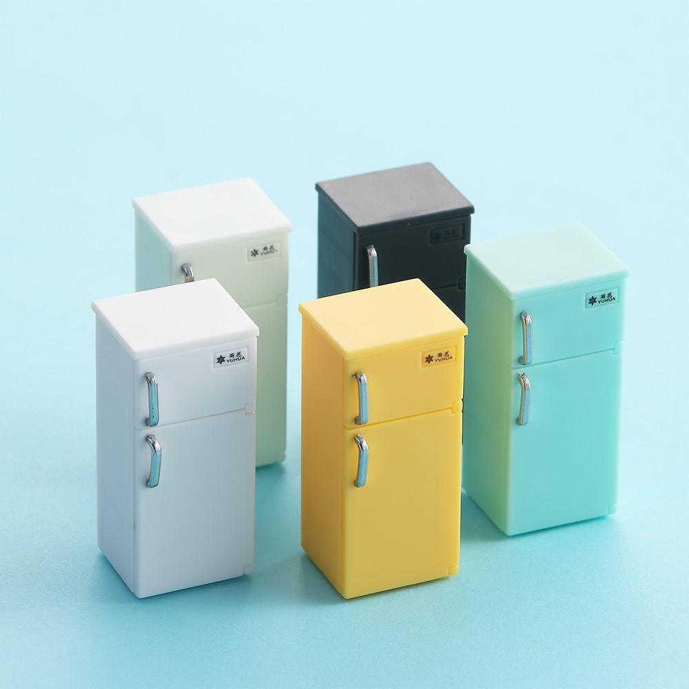 Model Doll House Decoration Simulation Refrigerator Dollhouse Accessories 1:12 Dollhouse Miniature