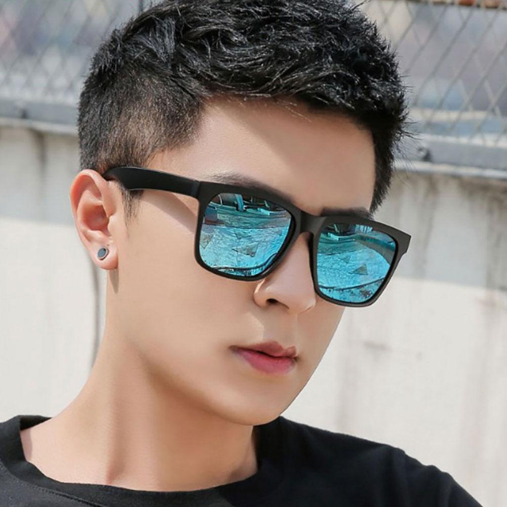 Fashion Korean Style Sunglasses Men Women Outdoor Square Sunglasses Driving Mercury Sunscreen Glasses Lens UV400 New