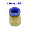 Air Pipe Fitting 10mm 12mm 8mm 6mm 4mm Hose Tube 1/8" 3/8" 1/2" 1/4" Female Thread Brass Pneumatic Straight Connector PCF type
