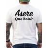 Asere Que Bola Cuban Men's T-Shirt Back Print - All-Season Comfort Fit, Digital Print, Machine Washable, Relaxed Fit for Casual Attire