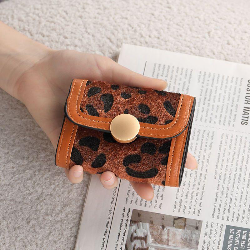 Новые модные женские держатели карт короткие женские элегантные многофункциональные коричневый 980₽