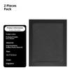 2 Pcs Pickleball Paddle Frosted Surface Sticker Residue Free Adhesive Wearproof For Training Matches