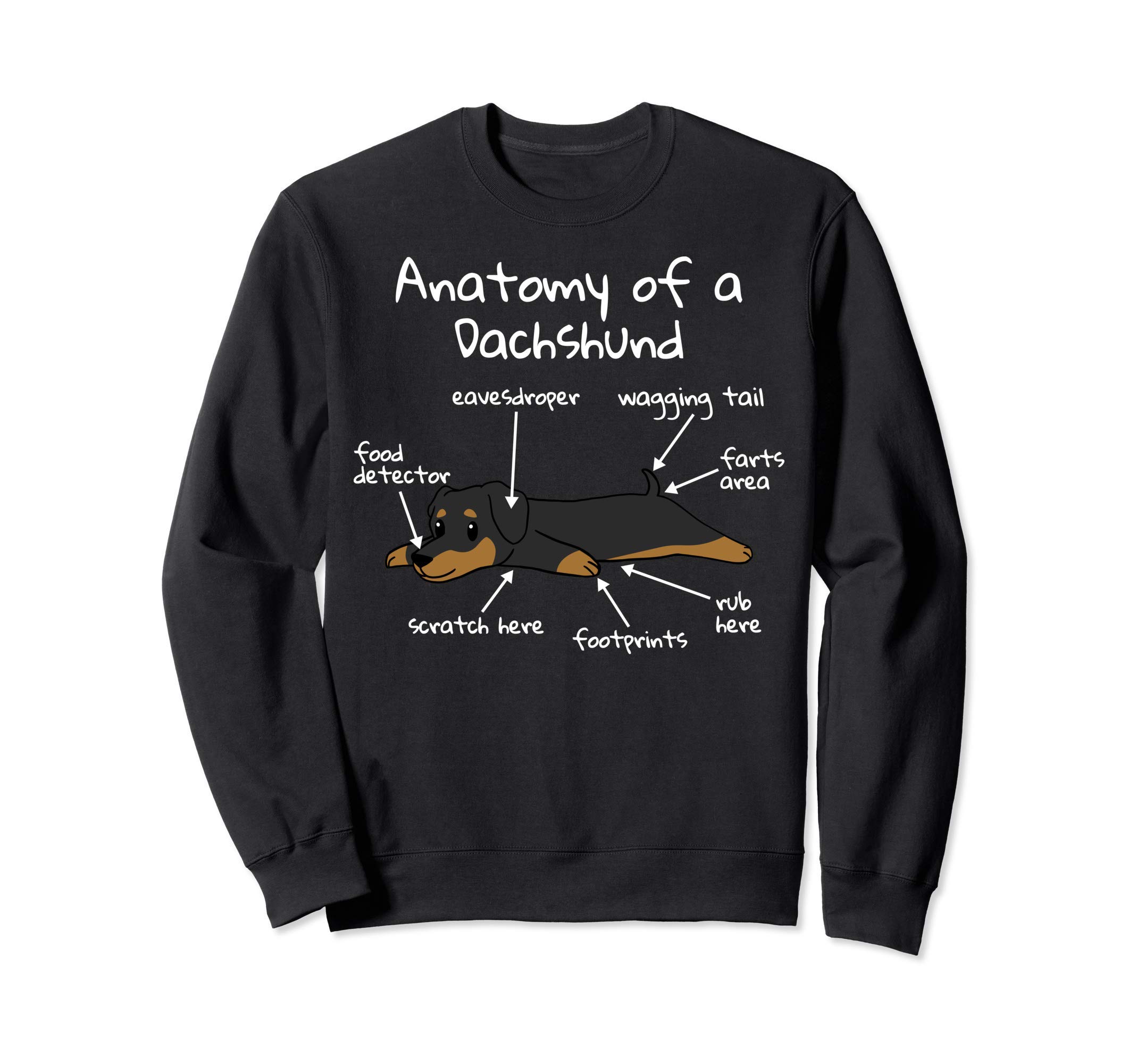 

Anatomy Dachshund Dog Trainer чорний