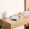 1Pc Jewelry Nordic Mirror Tray Table Decoration Potato-shaped Light Luxury Gold Shooting Props Home