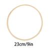 10pcs Dreamcatcher Ring Round bamboo Circle Embroidery Hoop Wind Chime Hanging DIY  Fan Frame Rings Craft Accessories