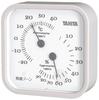 Tanita See Indoor Environment At a GY Thermo-hygrometer, Glance, Temperature, Humidity, Analog, Wall-mounted, Tabletop, Gray, Magnetic, TT-557