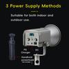 NiceFoto AR-600C Portable RGB Video Light 50W Photography LED Fill Light 2700K-6500K COB Studio