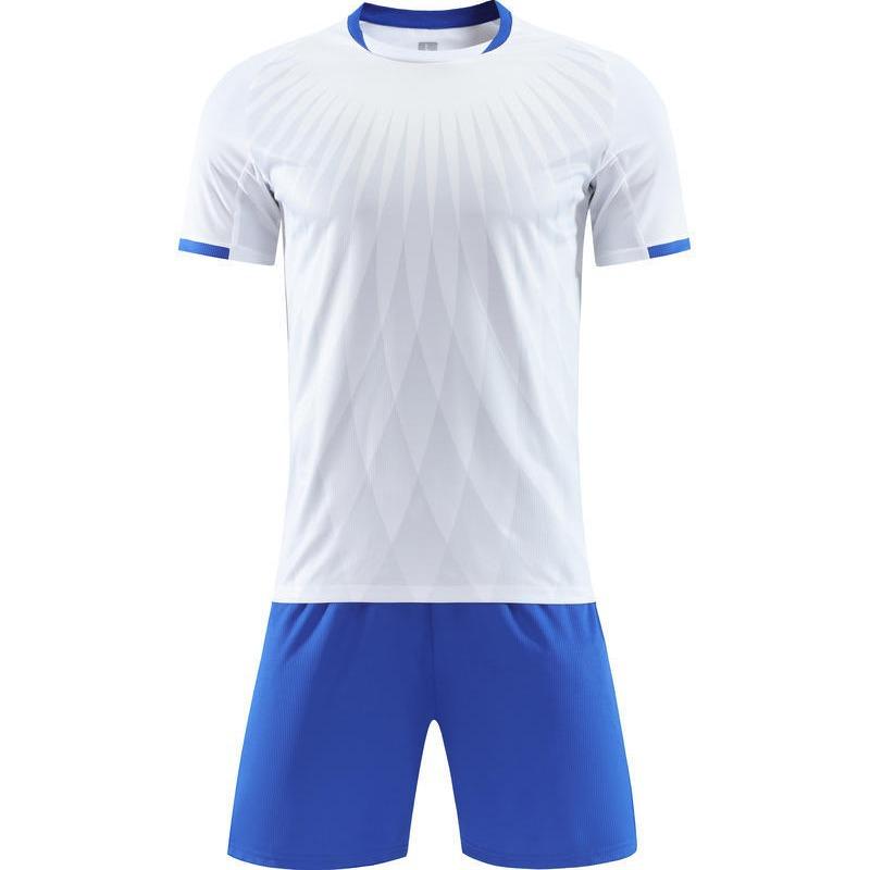 Ensemble Uniforme de Football Homme Été Uniforme de Football Plaque Légère Équipe de Compétition Étudiante Entraînement Uniforme Enfant Adulte Maillot Séchage Rapide 6332