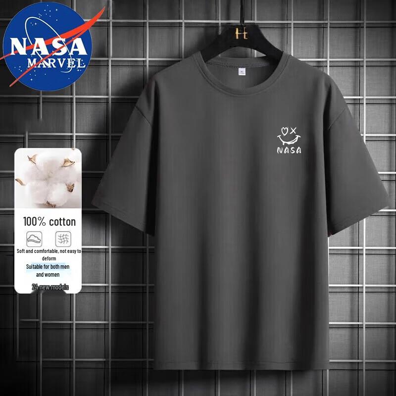 NASA MARVEL Men's Cotton Short-Sleeve T-Shirt