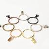 10Pcs Sturdy Metal Curtain Clip Rings Easy To Use Smooth Pull Space-Saving Load-bearing Curtain Rings