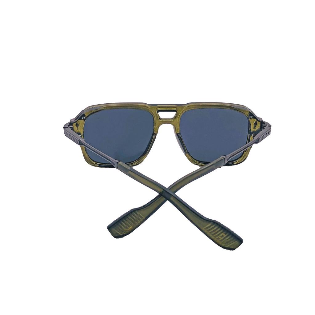 RSINC Unisex Designer Sunglasses UVProtection Vintage Square Oilve Green KH-2303 B0DKJH89QH