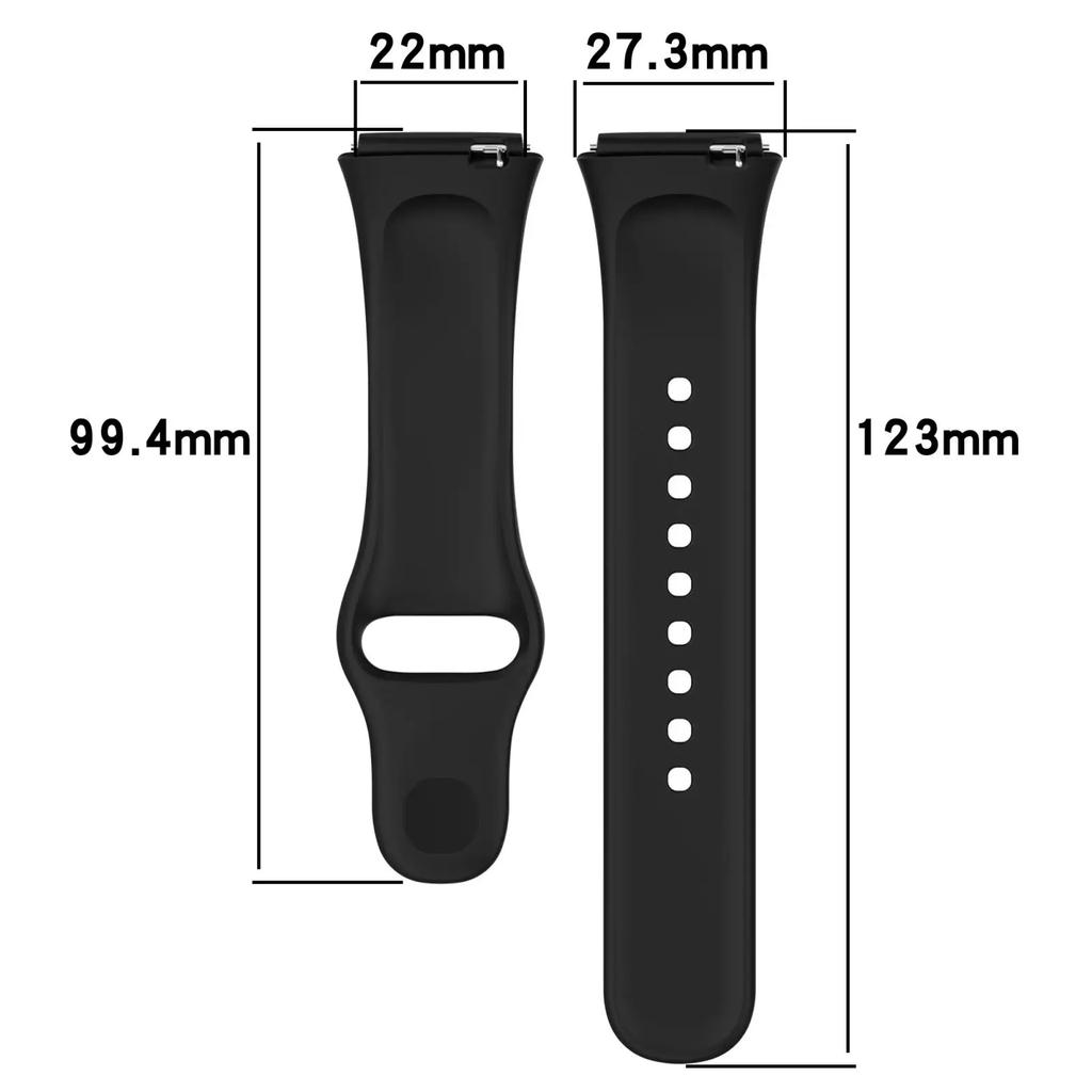 Strap for the Xiaomi Redmi Watch 3 3 Active 3 Lite Silicone Strap Bracelet Replacement Wristband Accessories Belt Correa