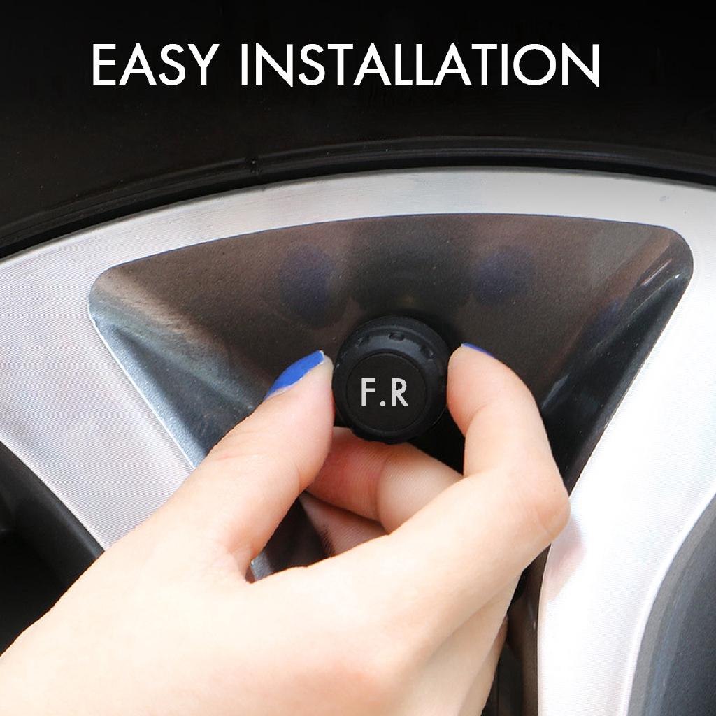 Auto Solar Drahtloses TPMS Reifendruckkontrollsystem LCD+4 Externe Autosensoren Auto LKW Wasserdicht IP67 Monitor