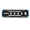 Aluminium Alloy Carbon   Battery Mount Plate for   SCX10  01   D90 1Celsius10 Scale RC Car (Black)
