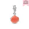 Coral Colored Shell Double Dangle Charm 793821c01