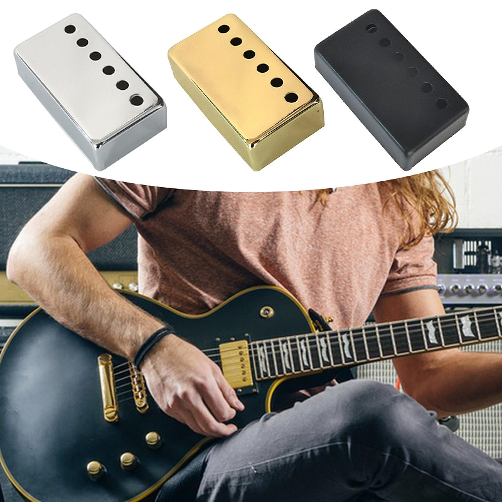 

3 комплекта крышек для звукоснимателей хамбакеров, металлические детали для звукоснимателей бриджа и грифа электрогитары 52mm