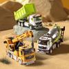 Children's Cement Mixer Toy Alloy Large Concrete Tanker Engineering Toy Car For Boys