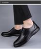 Men's Business Leather Loafers – Formal and Casual Cowhide Shoes for Spring and Autumn, Large Size Driving Loafers.