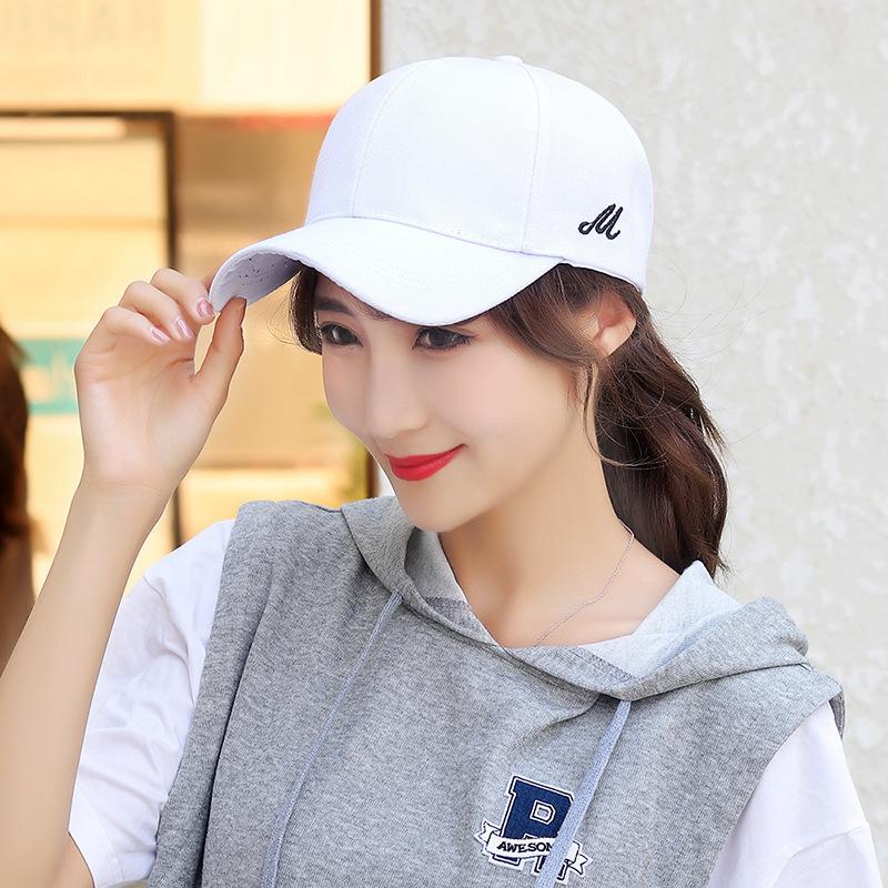 Zhen yue qi youth casual baseball cap - unisex couple s trendy korean style duckbill hat - fashionable sun hat Adjustable