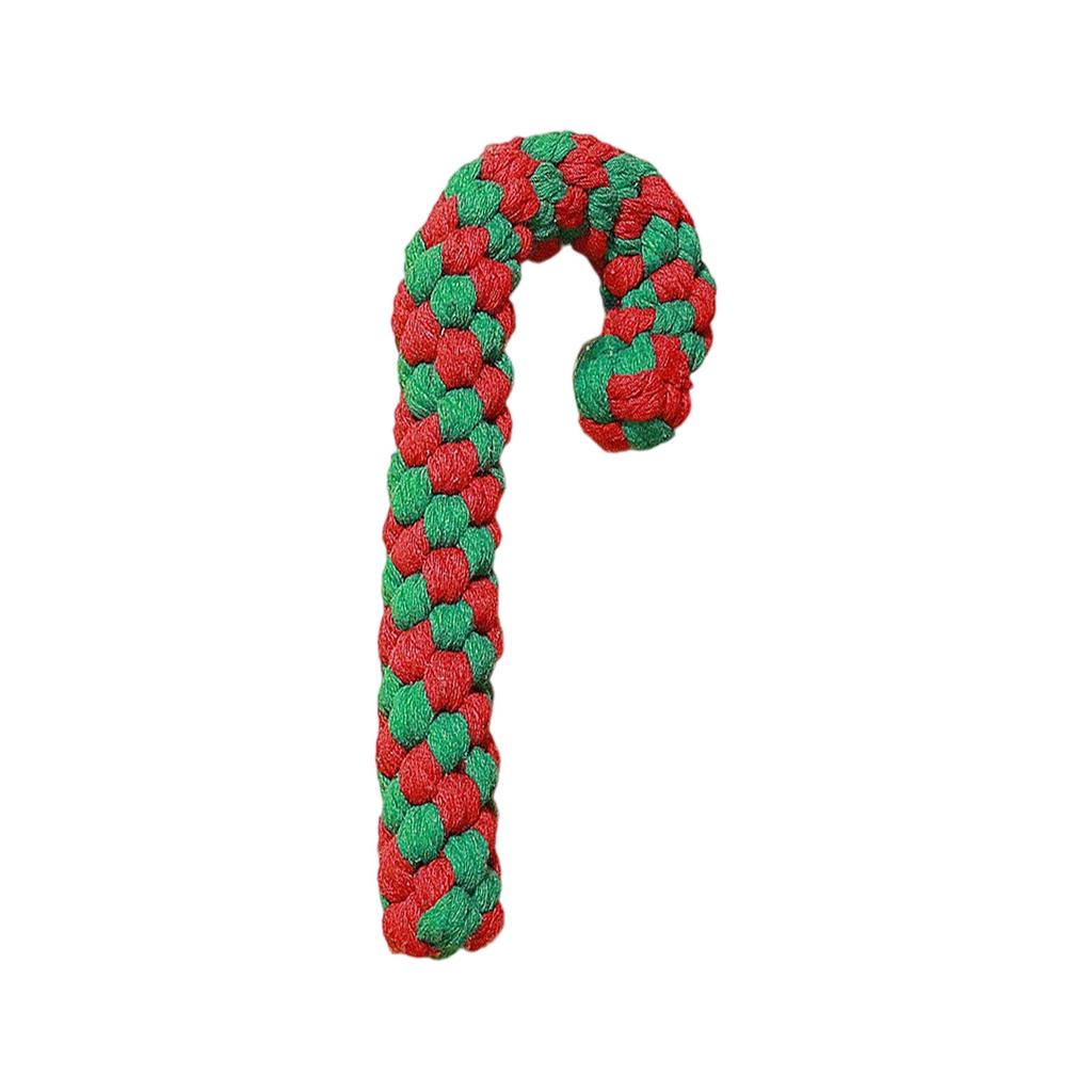 Dog Toys,  Cotton Rope Chew-resistant, Christmas Series Pet Toys, Chew-resistant Teething Interactive, Boredom-relieving Dog Toys.