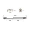 2/4PCS Cabinet Door Gas Struts 100N/10KG Supports Gas Spring Lid Support Gas Props Shocks Kitchen Cupboard Hydraulic Hinge