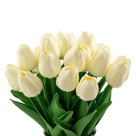 

10 шт. искусственный цветок тюльпана, реалистичный, красочный, поддельный цветок, ветка, для дома, офиса, свадьбы, вечеринки, для дома, улицы, искусственные цветы, растения, украшение бежевый