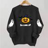 Women's Casual Halloween Hoodie Long Sleeve Pullover
