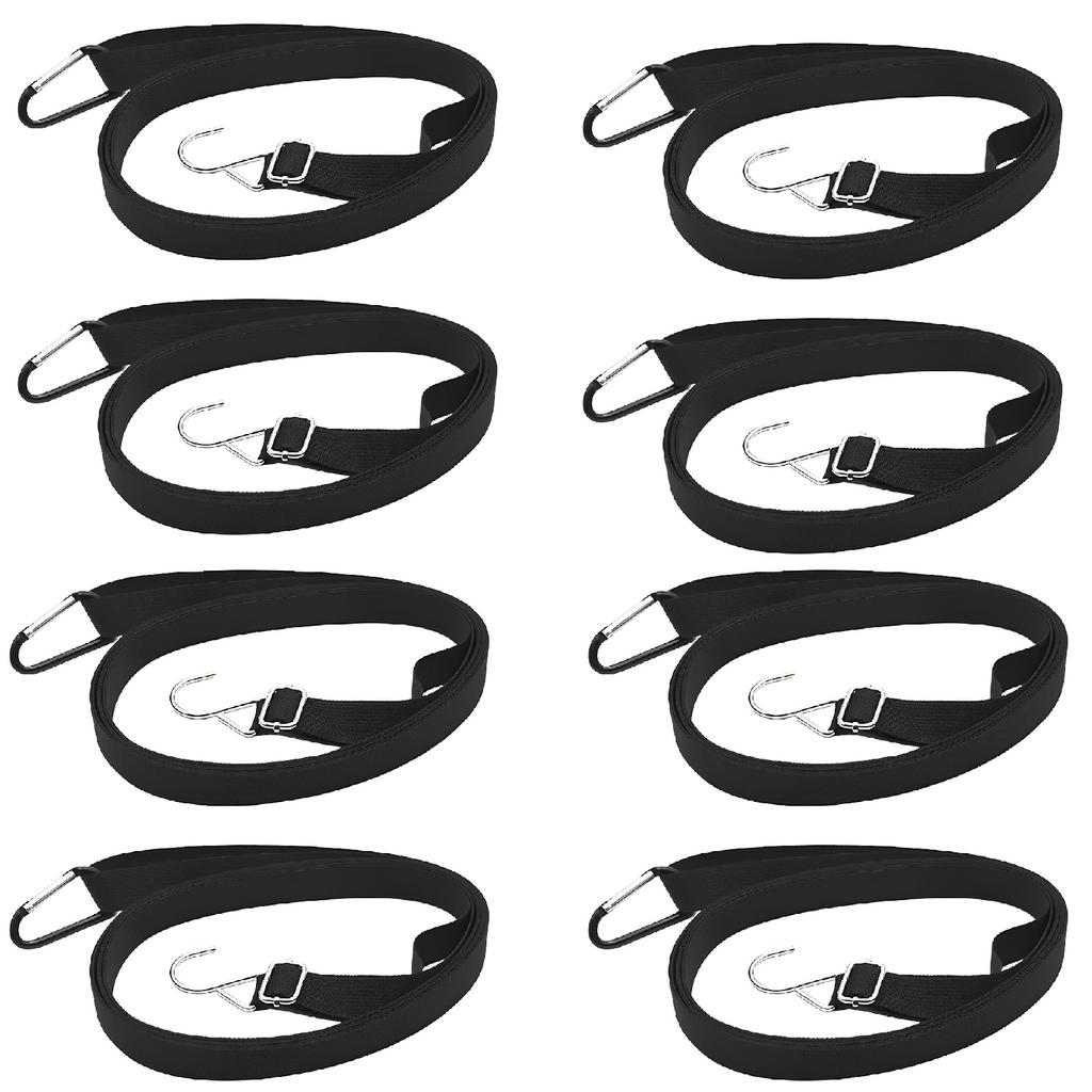 8/2Pcs Car Cover Windproof Belt Nylon Adjustable Car Hood Safety Protectio Belt Car Clothe Gust Fix Belt Car Hood Windproof Rope