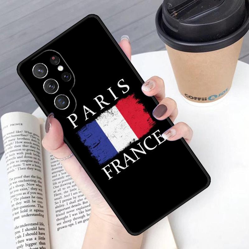 France National Flag Phone Case Cover For Samsung Galaxy S24 S25 Ultra S21 S22 Ultra S10E Note 10 Plus Note 20 FE S23