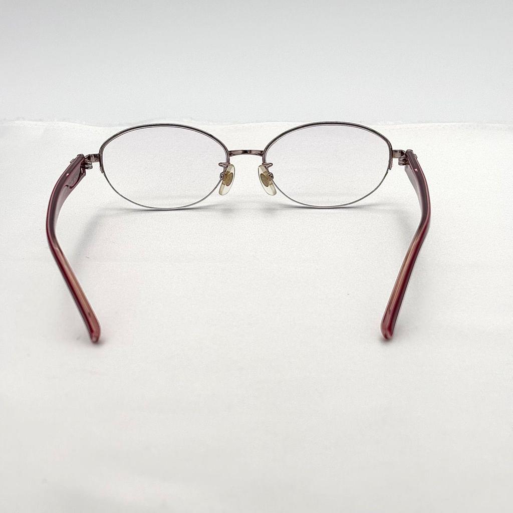 Used Givenchy GIVENCHY Eyewear Sunglasses Eyeglasses Women Cleaned 00s y2k Titanium VGV448J R15 0979