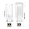 Auto Retro 5V LED-Birnen Glühlampe Atmosphäre Schmucklicht Universell USB LED Kerzenstil Regenbogenfarbe Atmosphäre Lampe