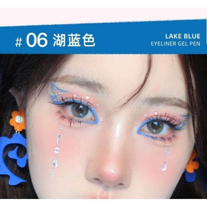 GELLA'S - Blade Brush Eyeliner Gel Stift - 4 Farben