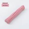 Chenille Stems [Zinc Art] Macaron Wool Strips for DIY Children's Toy and Bouquet Crafts.