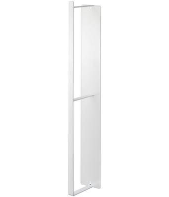 Yamazaki Jitsugyo 3623 Magnetic Laundry Hanger Storage Rack White Approx. W6XD8.5XH46cm Tower Next To Washing Machine Laundry Hook Included