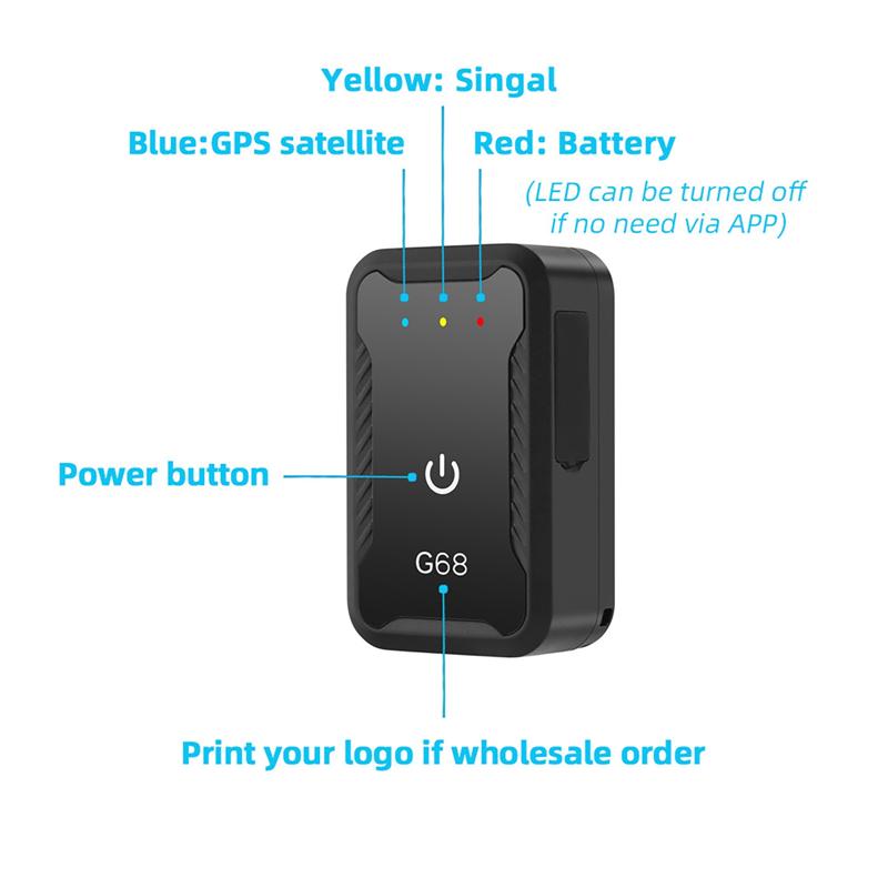 4G GPS DOG CAT PET 4G GPS Locator Anti-Lost Device Health Monitoring Pedometer For Children And The Elderly Tracking