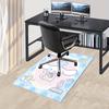 Office Rug Sanrio, Cinnamoroll Anti-Slip Rug, Machine Washable for Living Room, Bedroom, Office, Multiple Sizes, Bedroom Mat, Decorative Mat, Durable