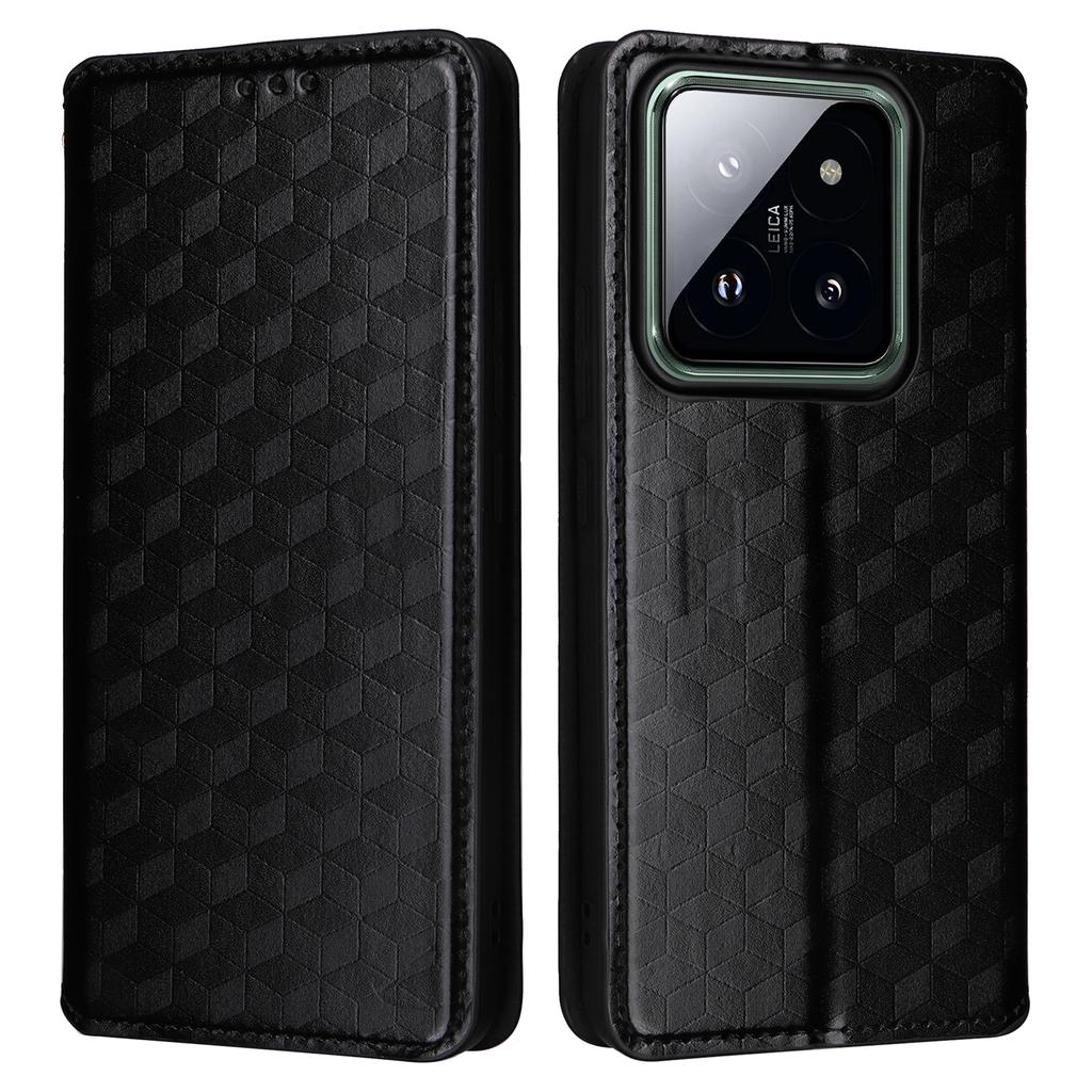 For Xiaomi 14 Pro Cell Phone Case Magnetic Closing Leather Wallet Phone Cover