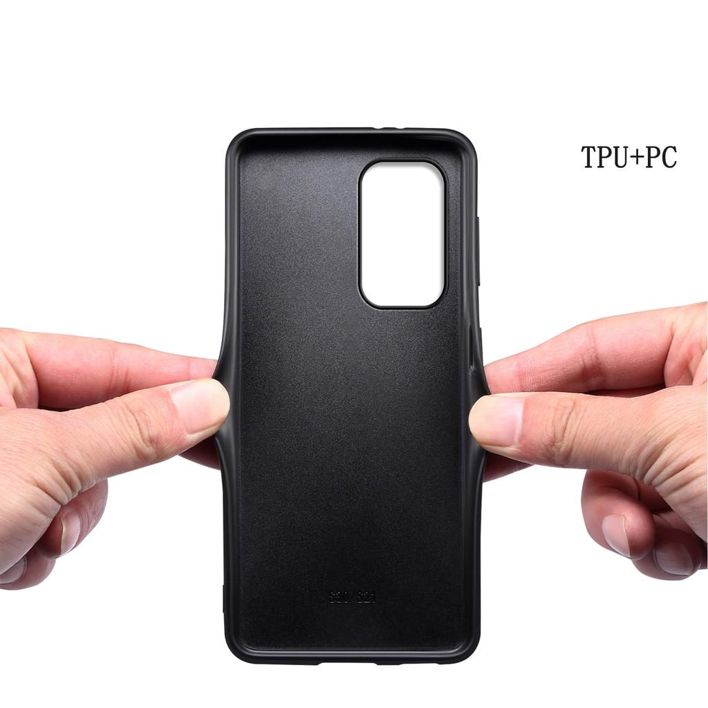For Samsung Galaxy A53 5G Case PU Leather Calf Texture Protection Shell Back Cover