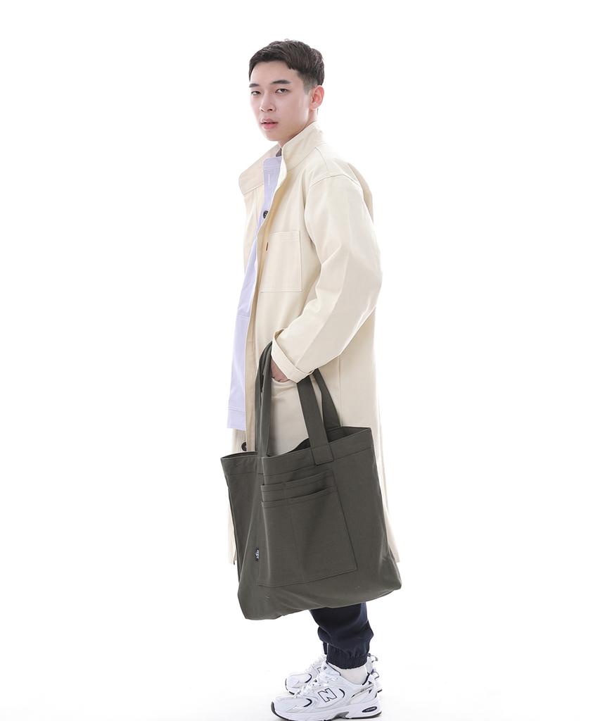 Saintcrew Freestyle Life Simple Oversized Eco Bag Flb-102 Khaki