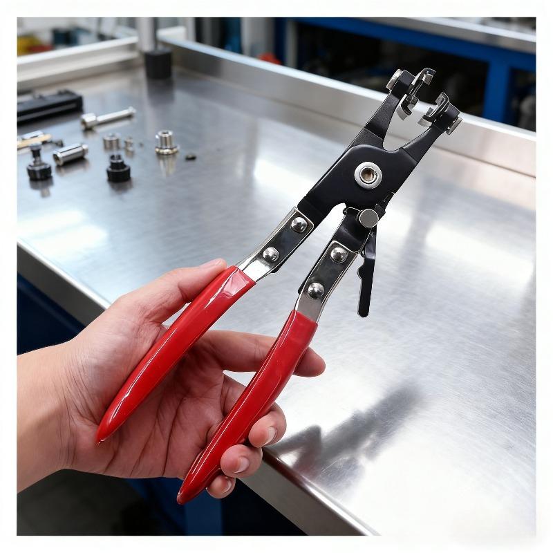 Auto-Wasserschlauchklemmenzange, Rohrbündelzange mit geradem Hals, biegbare Klippzange, Klemmenzange