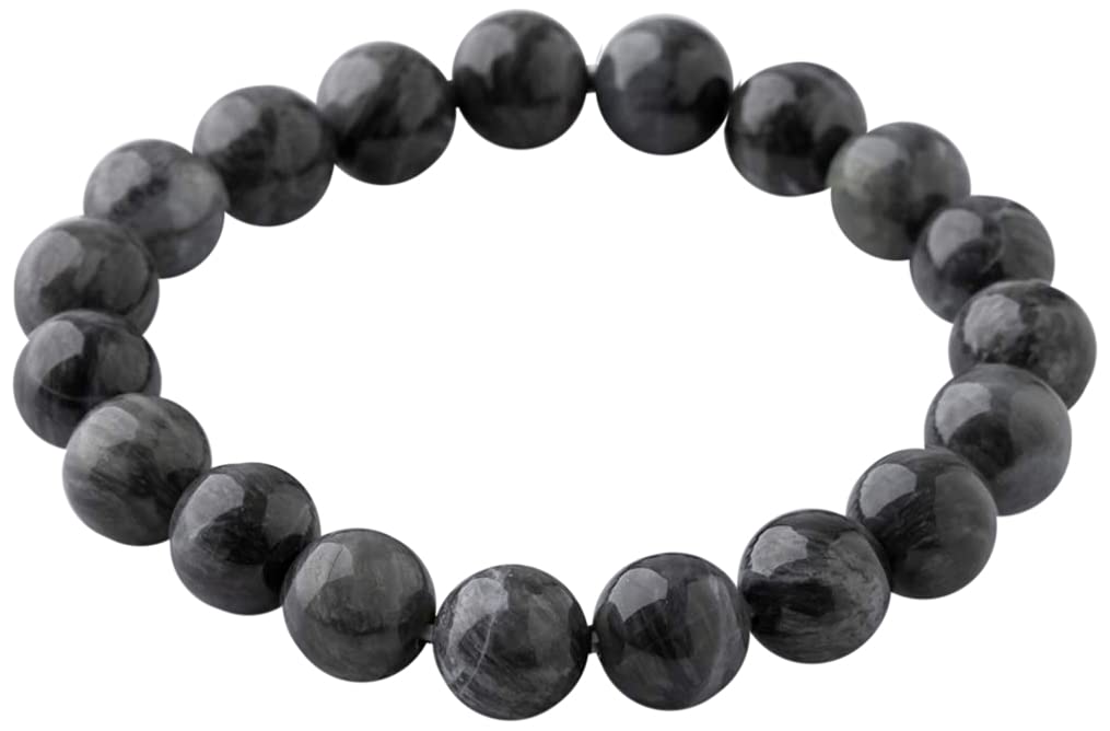 

15cm Itoigawa Natural Jadeite Japanese National Jomon Power Stone Jadeite Workshop Special Paulownia Wood Quality Guarantee BR0238 (10mm beads, size) чорний