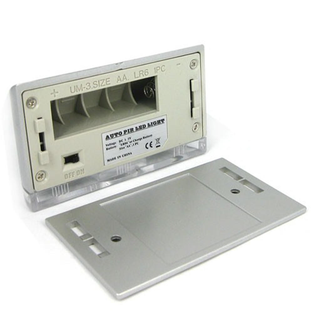 4 LED Energy Efficient Portable Wireless  Door Handle Sensor Night Light Lamp