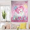 Care Bear American Retro Cartoon Cute Diy Wall Tapestry For Living Room Home Dorm Decor Wall Art Decor