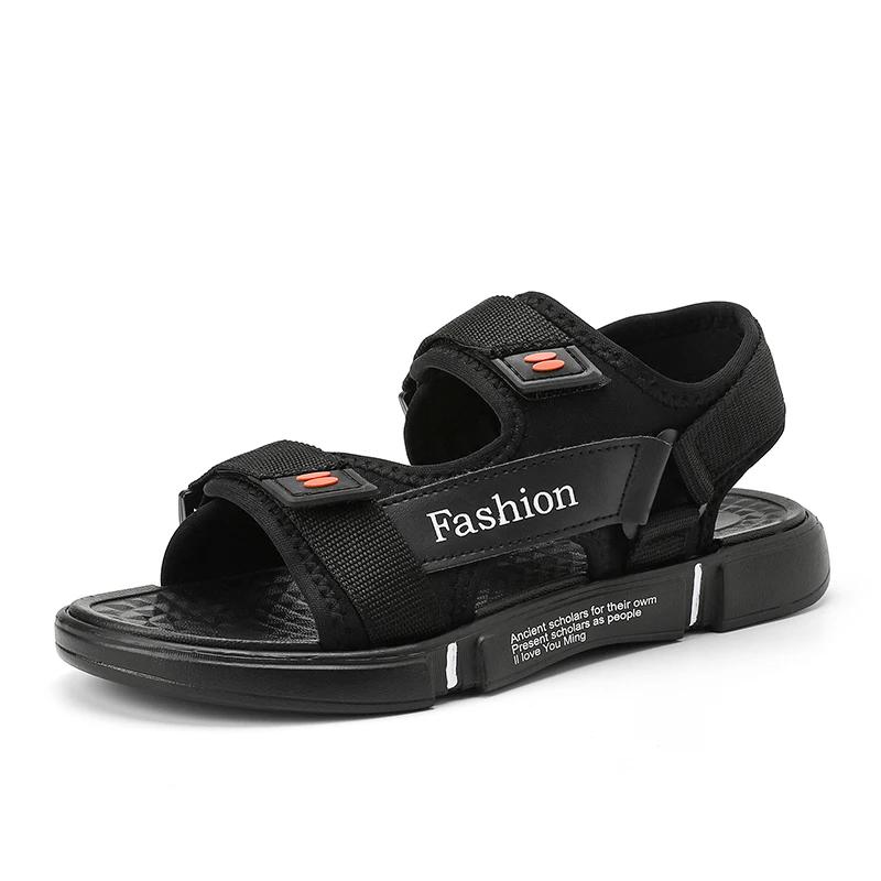 Fashion Mens Beach Sandals Summer Anti Slip Outdoor Hiking Shoes Casual Open Toe Male Slippers Lightweight
